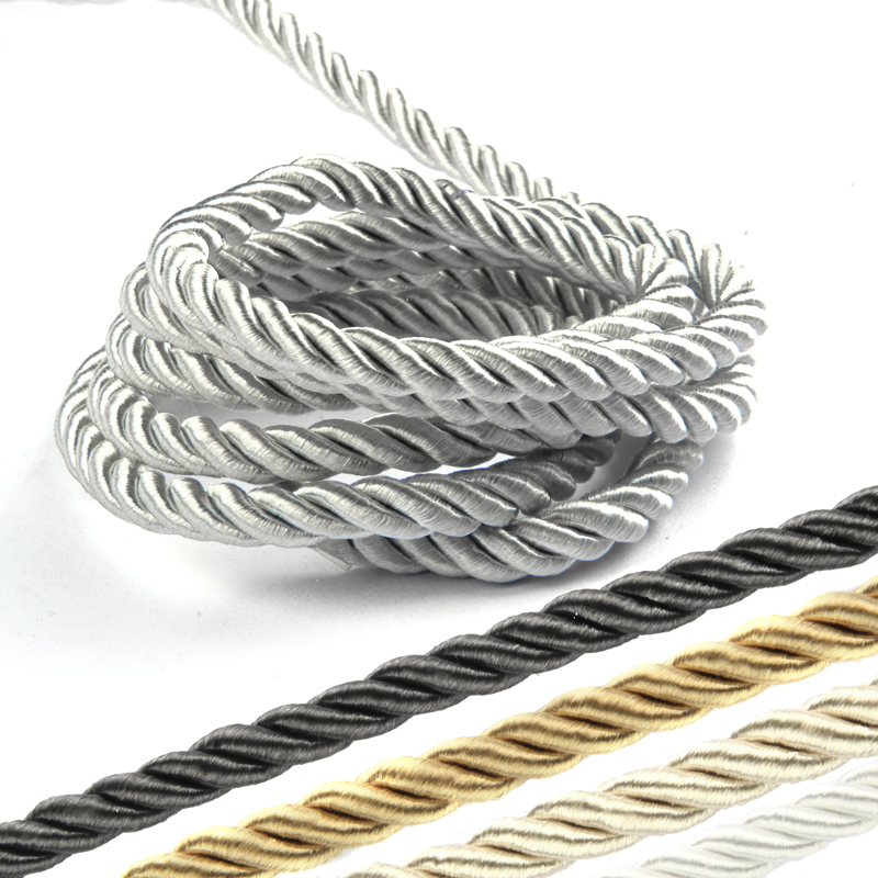 Cord Trim Twisted - 5YD/lote 8mm cuerda de ajuste retorcido