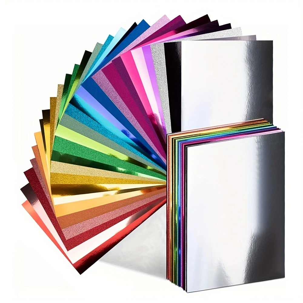 Glitter Vinyl Roll - Papel de aluminio metálico con purpurina