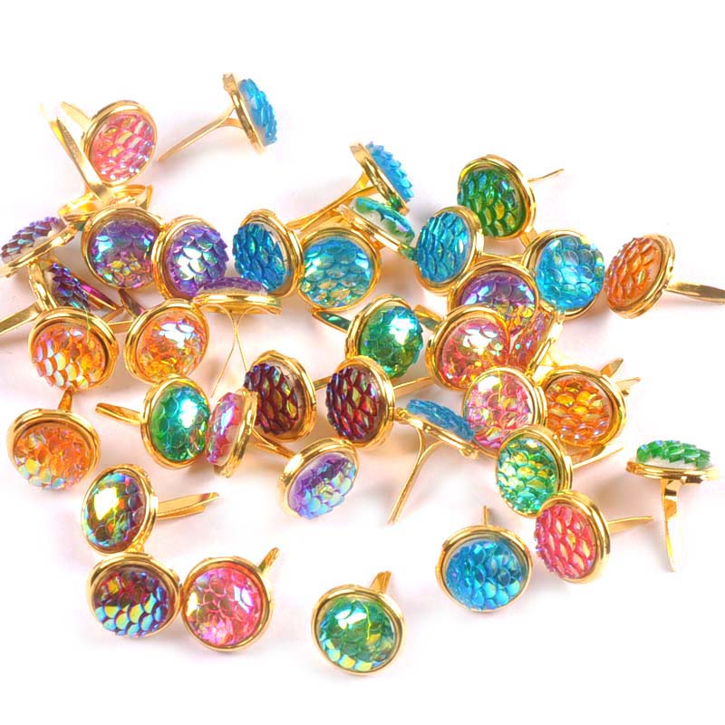 Embellishments For Scrapbooking - 13x13mm 20 piezas mezcla de patrones