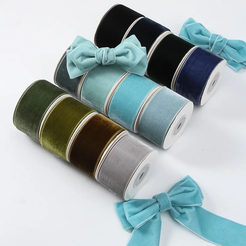 Velvet Ribbon Roll - Cinta de terciopelo clásica de un