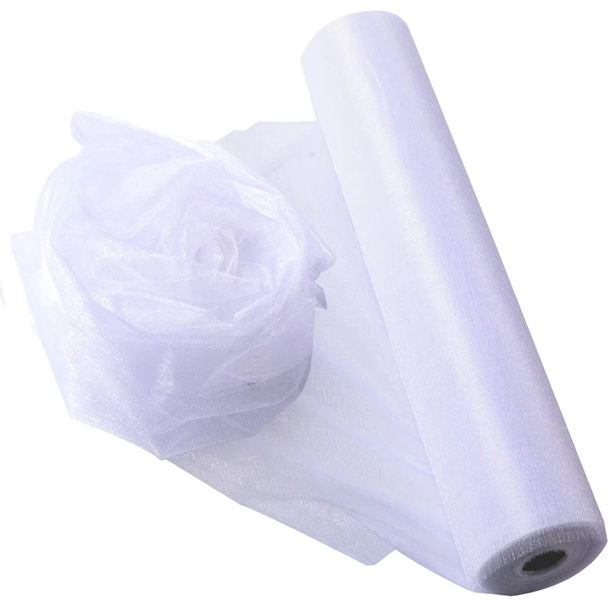 Organza Ribbon Spool - Tela de Organza de Cristal -