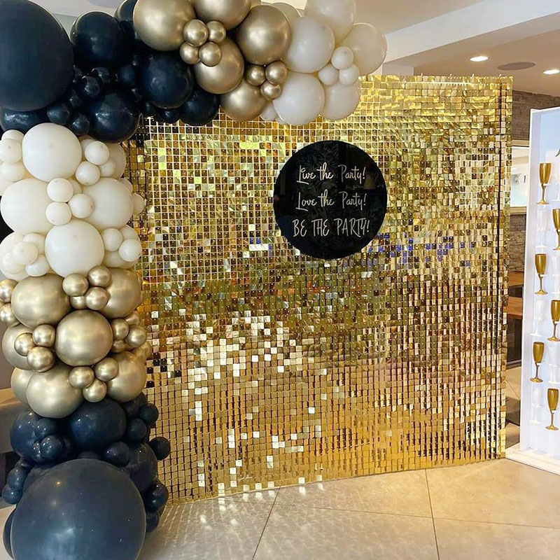 Sequin Fabric Panel - 6-27 Paneles de Pared con Lentejuelas