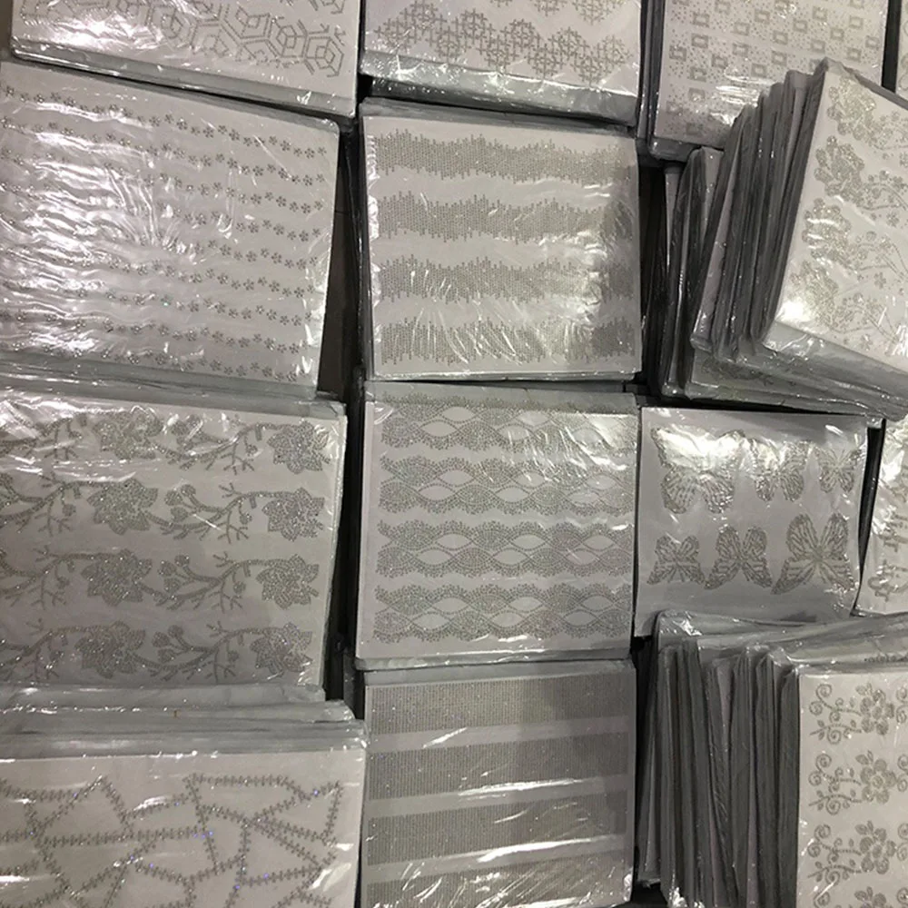 Hotfix Rhinestone Sheet - wholesale Crystal Rhinestone Stickers Sheet Strass