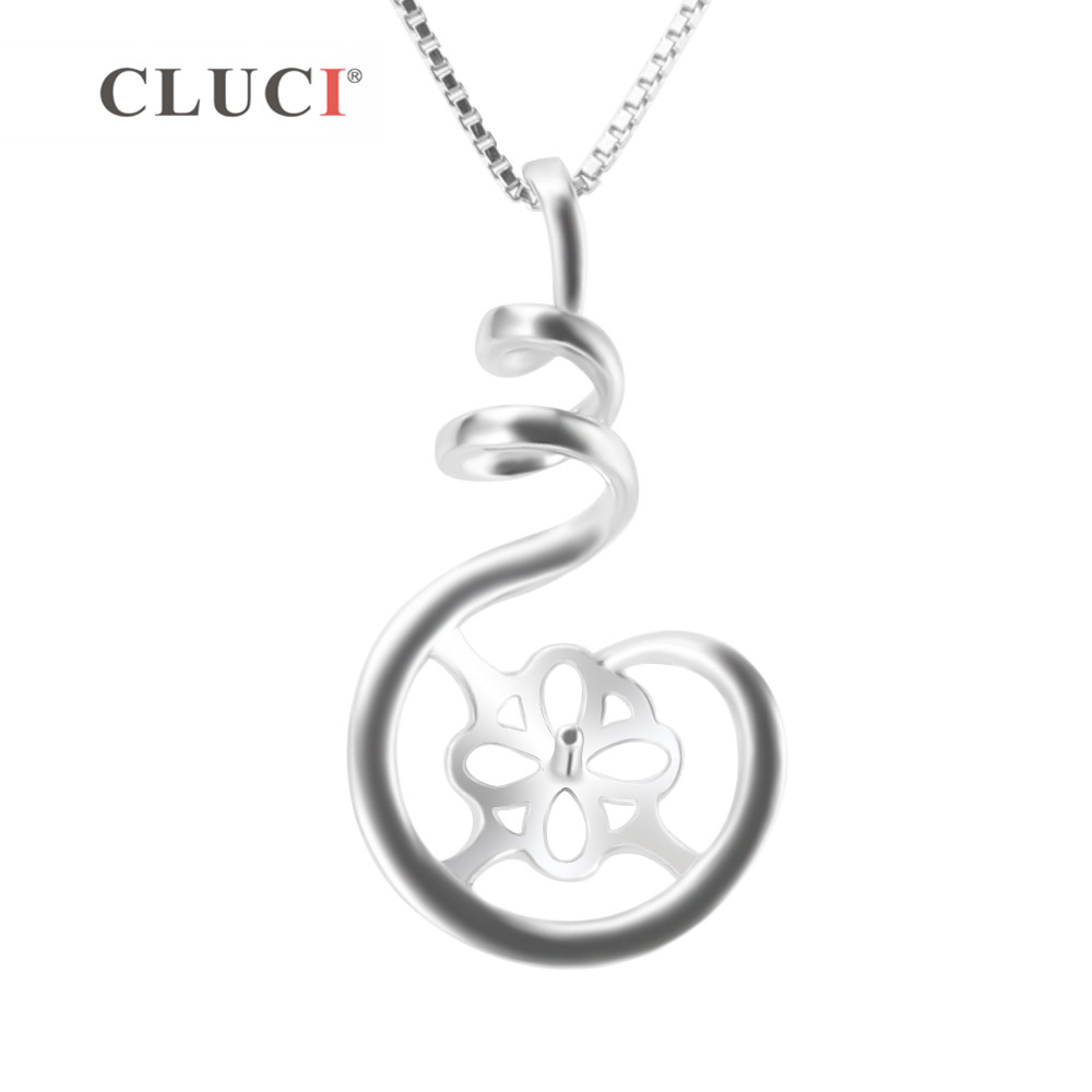 Pearl Trim Chain - CLUCI-colgante de Plata de Ley 925