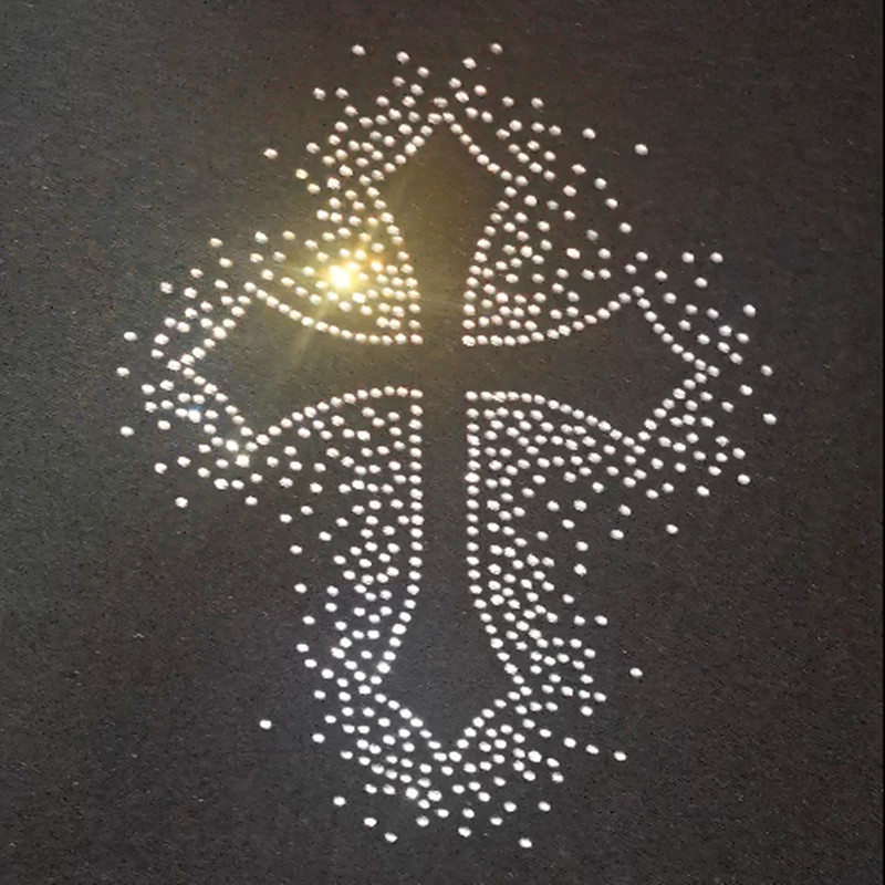 Hotfix Rhinestone Sheet - Transferencias de hierro con diamantes de