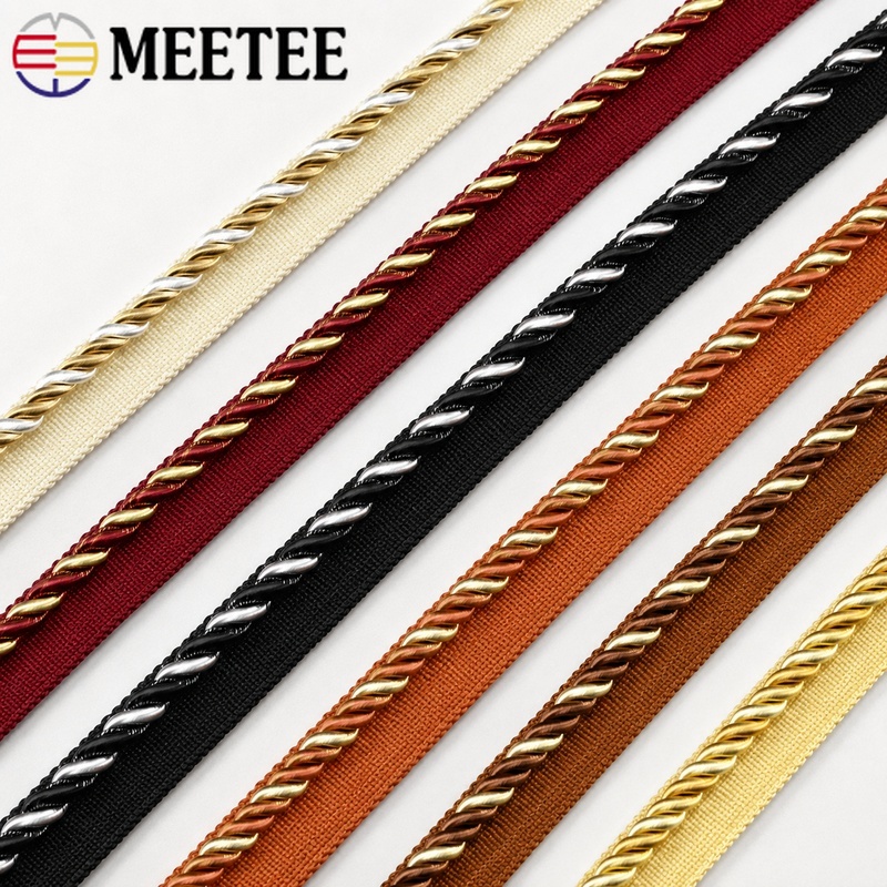 Cord Trim Twisted - Cordón Trenzado de Dos Colores Meetee