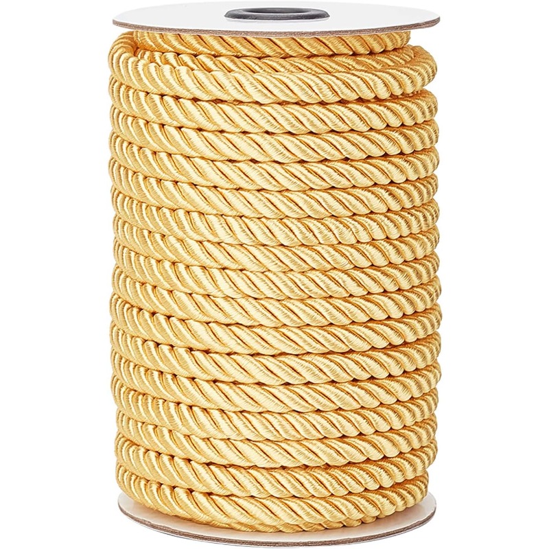 Cord Trim Twisted - 1 rollo de 8mm, 20 yardas,