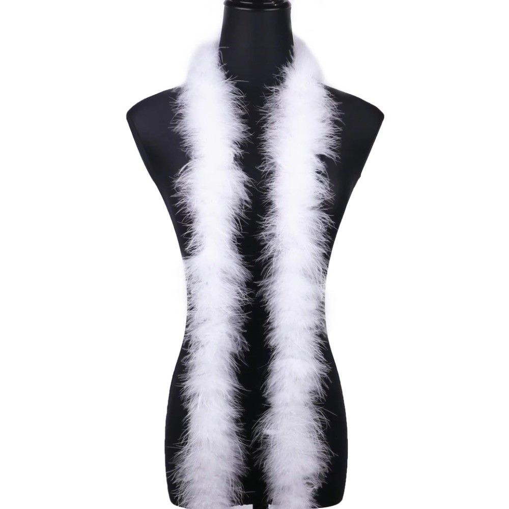 Feather Trim Marabou - Tira de puño Boa de plumas