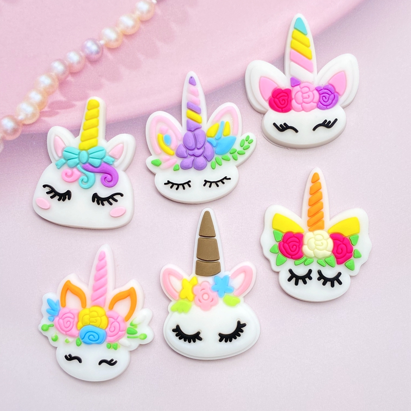 Embellishment Glue Craft - 12 Uds. De Mini cabeza de