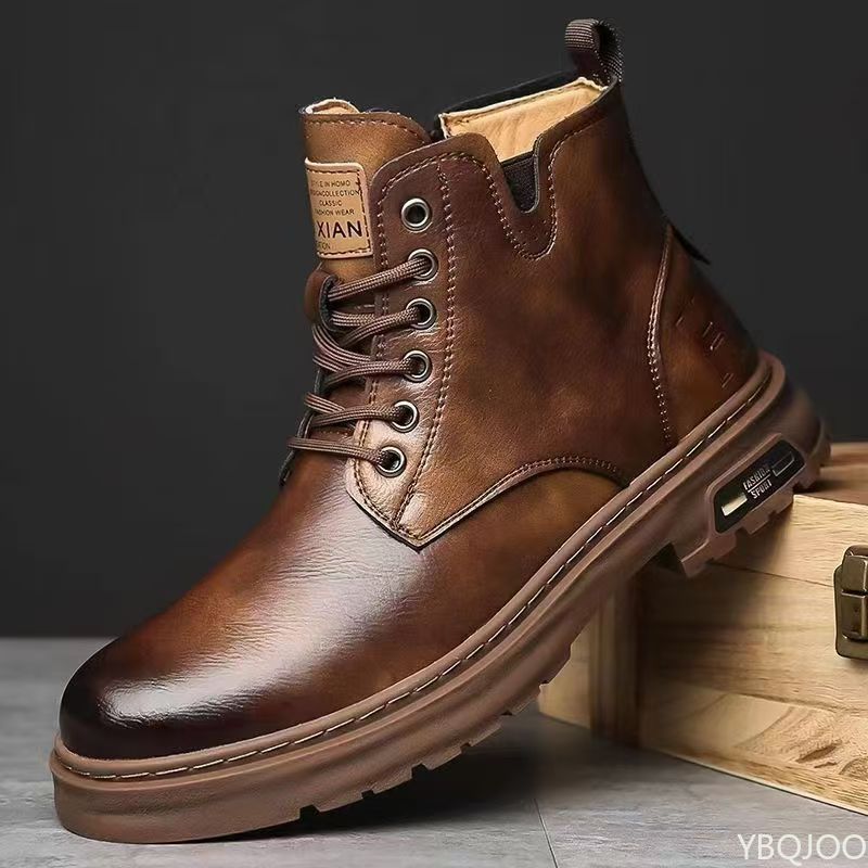 Zapatos de hombre de caña alta - Guipure Lace Panel reseña y precio