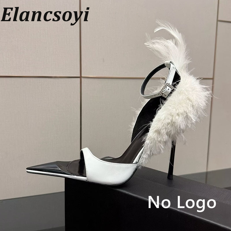 Zapatos de tacón alto con ador - Rhinestone Banding Trim reseña y precio