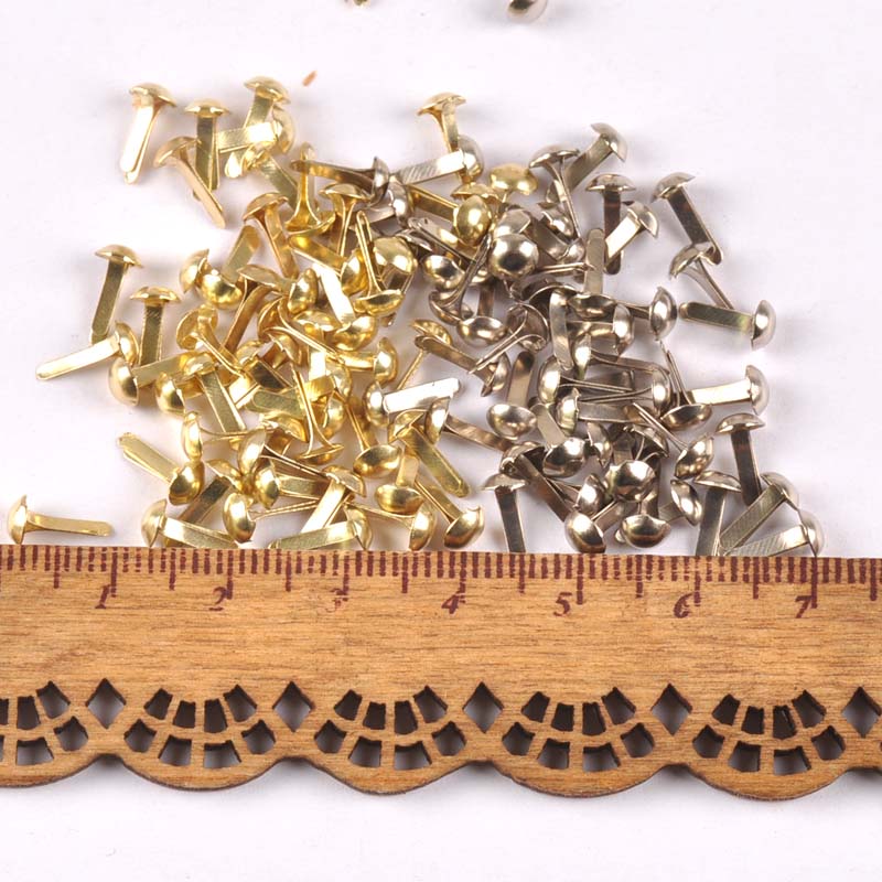 100 Uds. Mezcla de plata/dorad - Embellishments For Scrapbooking reseña y precio