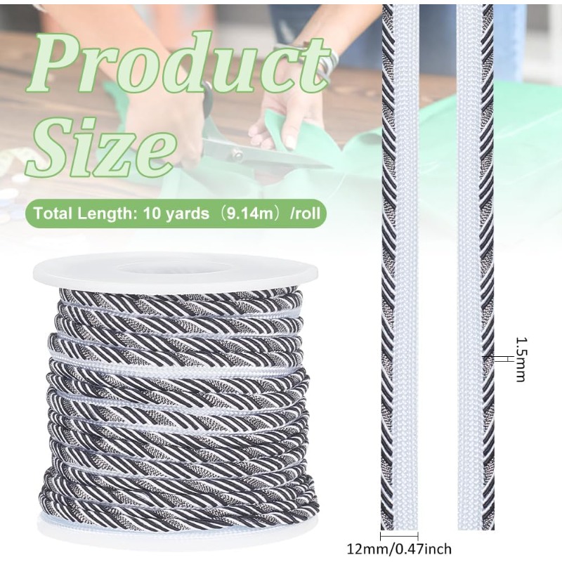 Ribete de cordón de labio tren - Cord Trim Twisted reseña y precio