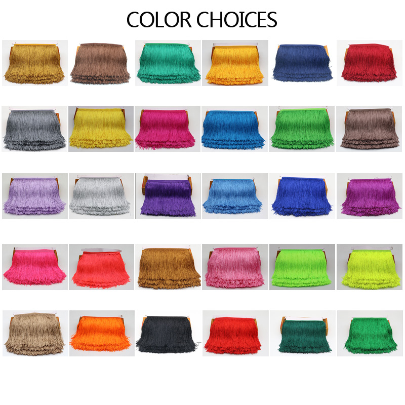 10 yardas 15cm de largo borla  - Fringe Ribbon Sewing reseña y precio