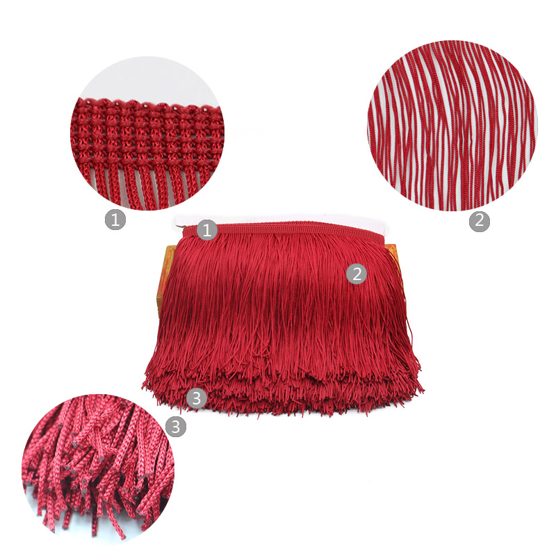 10 yardas 15cm de largo borla  - Fringe Ribbon Sewing reseña y precio