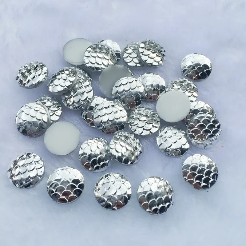 80 piezas de escamas de sirena - Embellishment Glue Craft reseña y precio