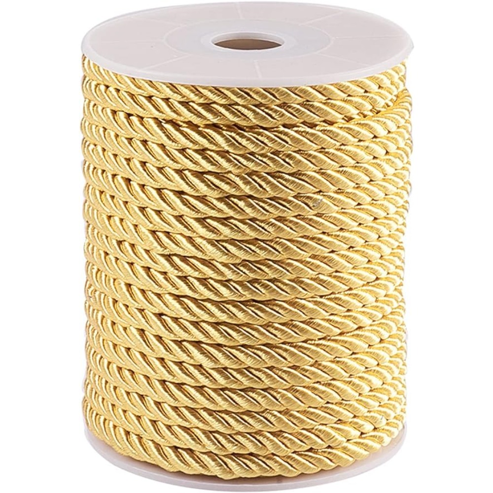 Cuerda dorada trenzada de 5mm  - Cord Trim Twisted reseña y precio