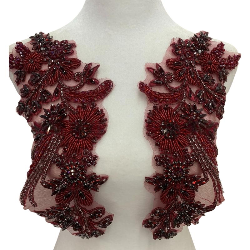 49MC cuentas bordadas apliques - Applique Patch Flower reseña y precio
