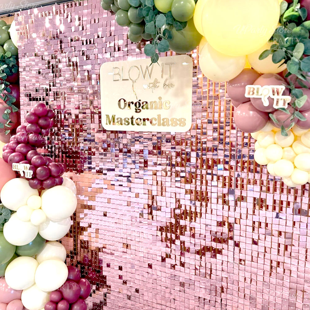 Painéis de fondos de pared de  - Sequin Fabric Panel reseña y precio