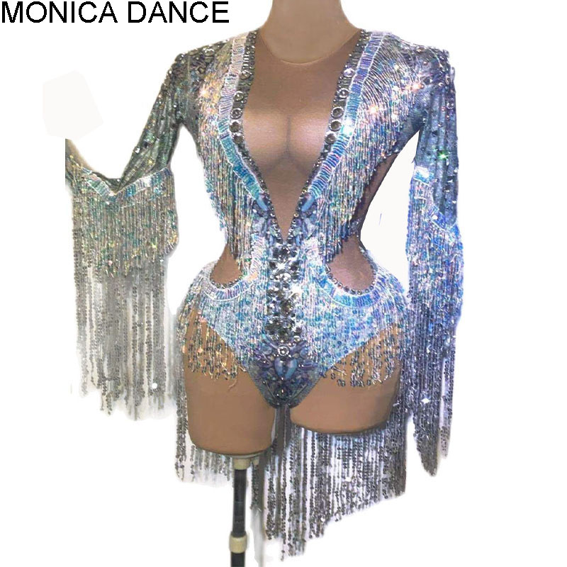 Body de fiesta con borlas y di - Rhinestone Banding Trim reseña y precio