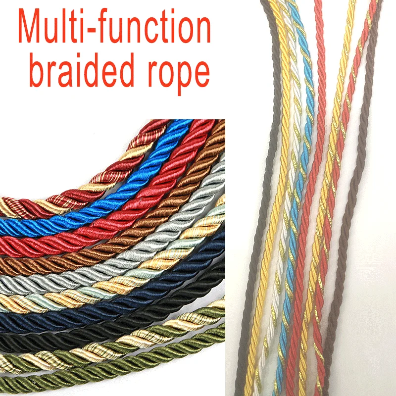 Cuerda trenzada de 3mm y 10m,  - Cord Trim Twisted reseña y precio