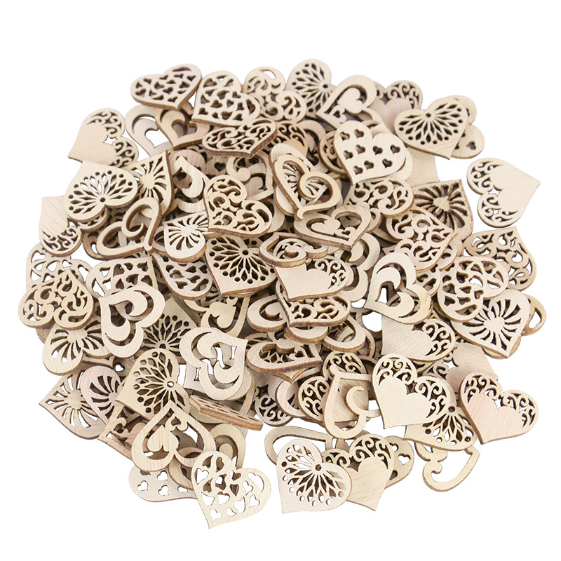 50/100 Uds. Patrón de corazón  - Embellishments For Scrapbooking reseña y precio