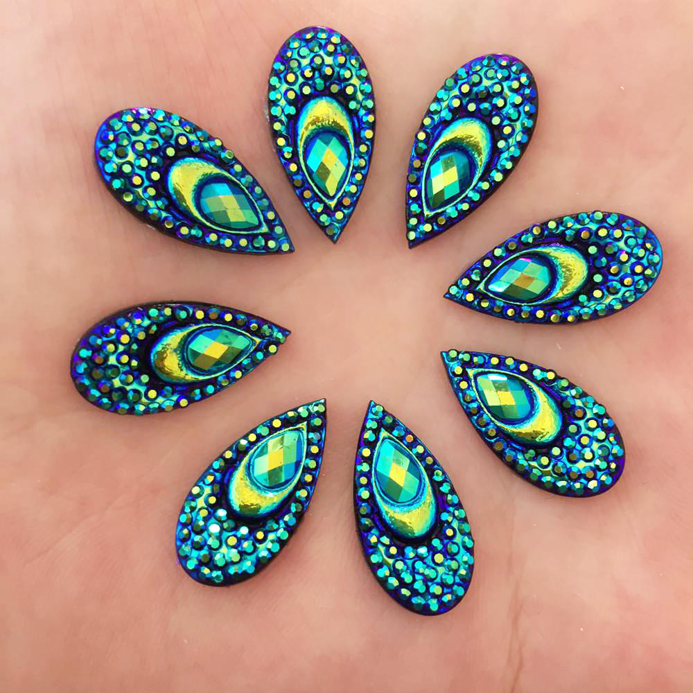 40 Uds. De resina de 10x20mm e - Embellishment Glue Craft reseña y precio