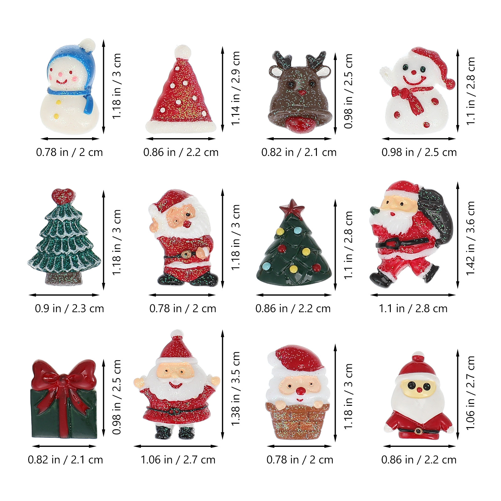 50 piezas de adornos navideños - Embellish Craft reseña y precio