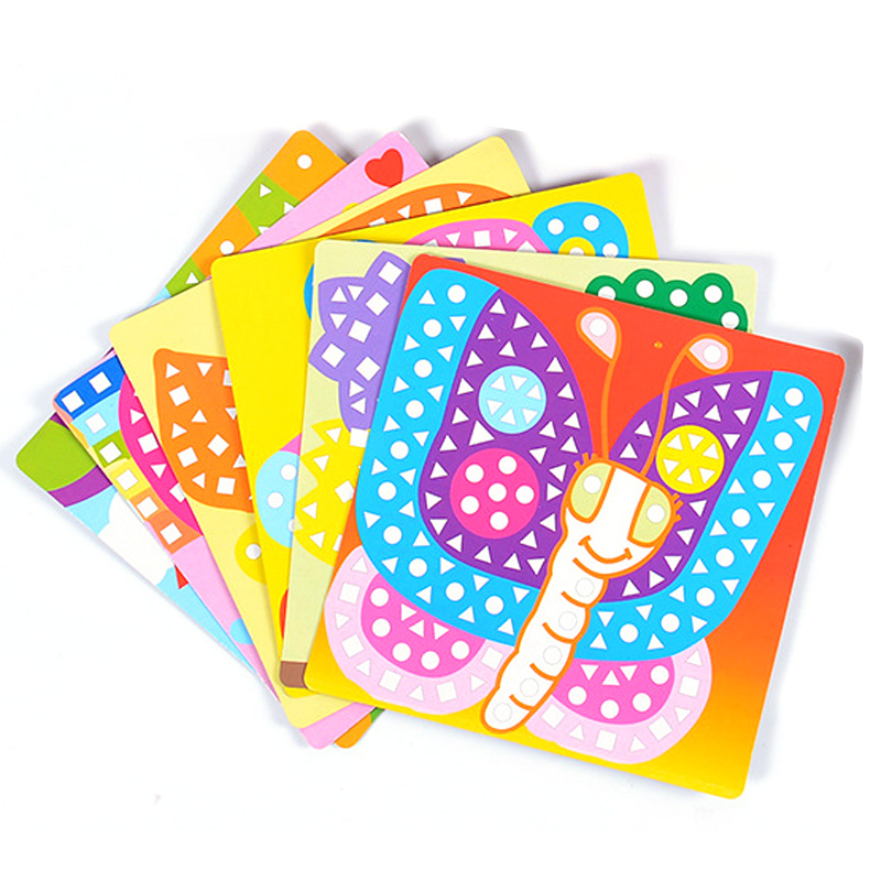 Láminas de mosaico de espuma 3 - Embellishments For Scrapbooking reseña y precio