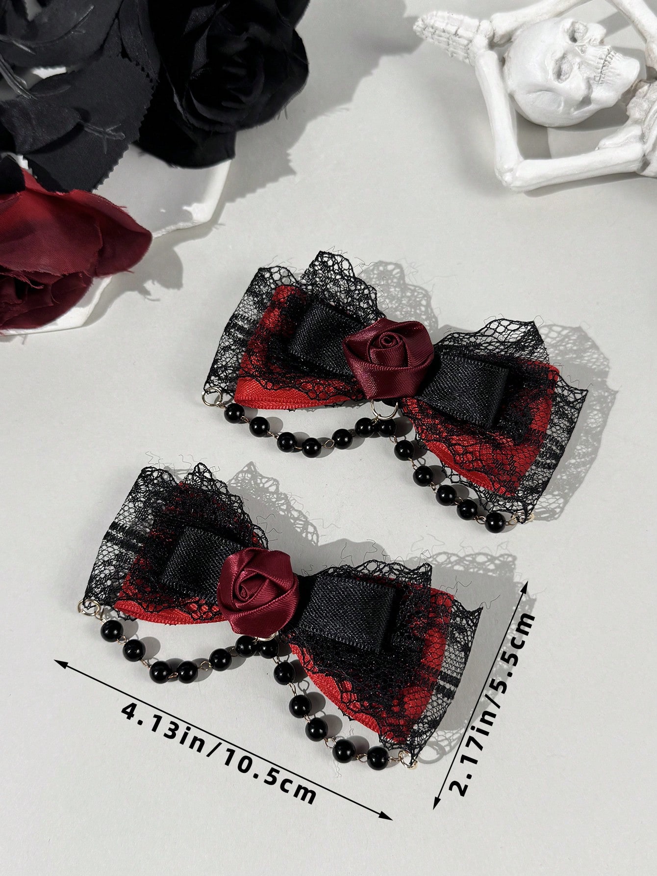 Pinza para el cabello de mujer - Lace Ribbon Trim reseña y precio
