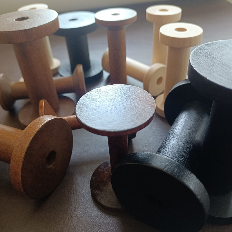 10 unids/set carretes de mader - Organza Ribbon Spool reseña y precio