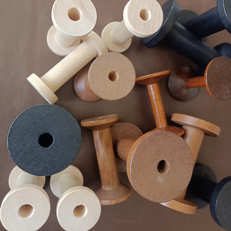 10 unids/set carretes de mader - Organza Ribbon Spool reseña y precio