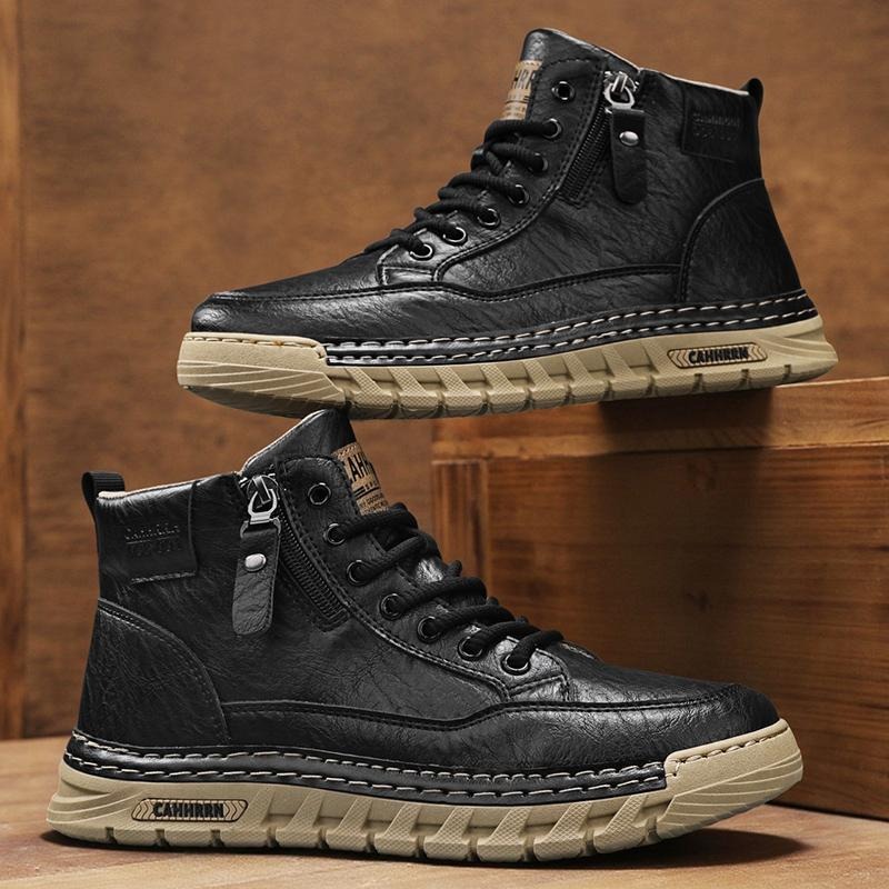 Botas de cuero para Hombre, bo - Guipure Lace Panel reseña y precio