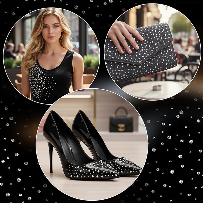 Tendencia de Moda - Transferen - Hotfix Rhinestone Sheet reseña y precio