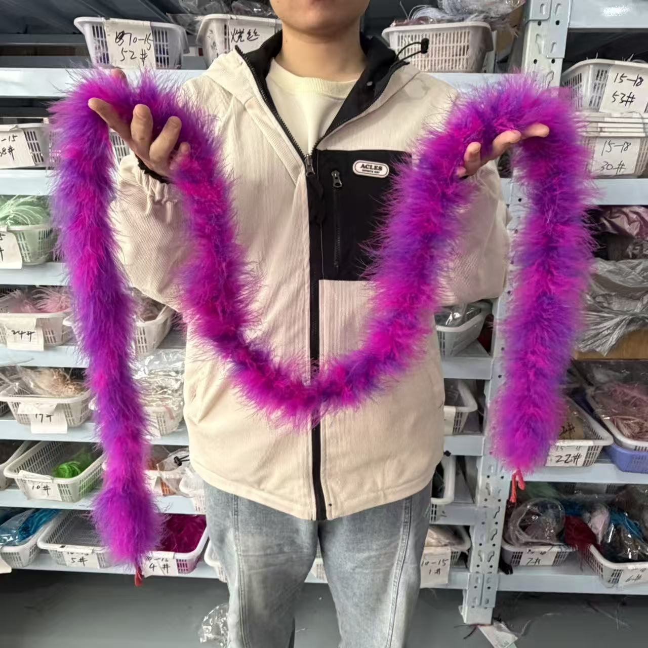 Boa de Plumas de Marabú Multic - Feather Trim Marabou reseña y precio