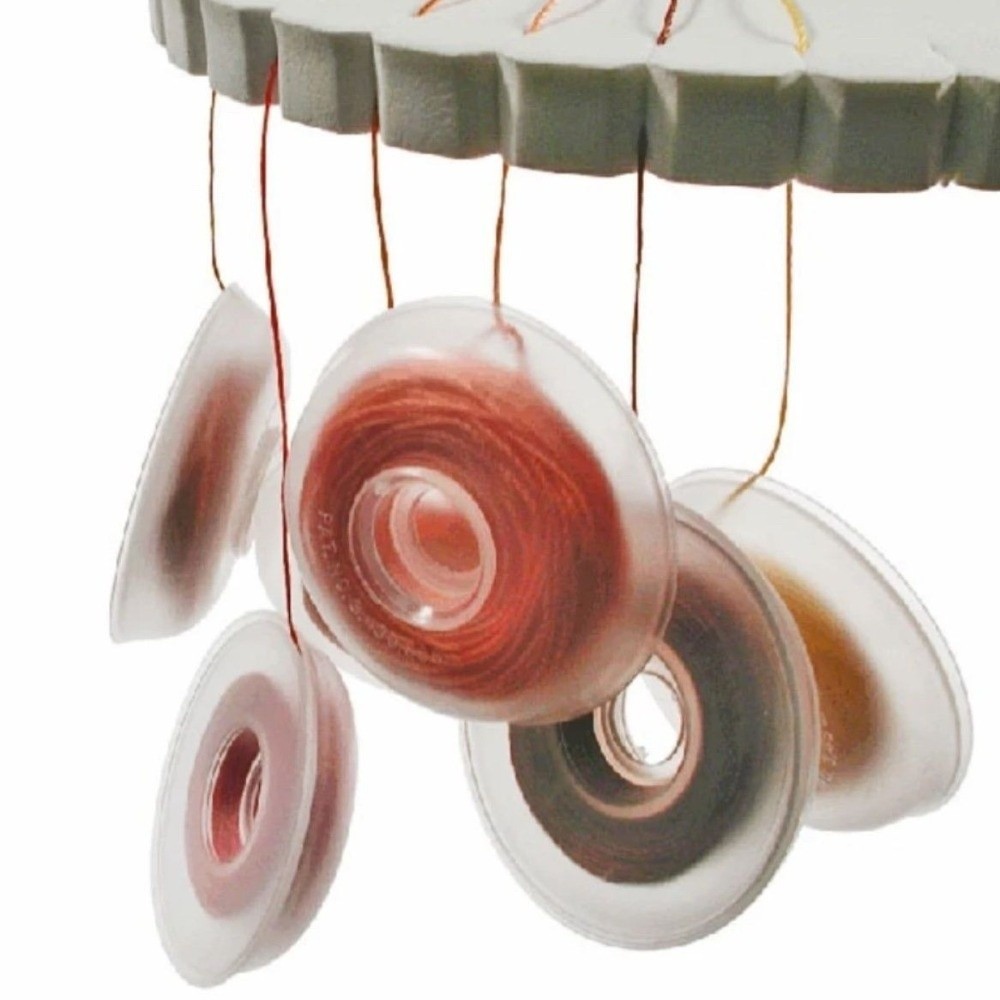 Bobinas vacías, bobinas para c - Organza Ribbon Spool reseña y precio