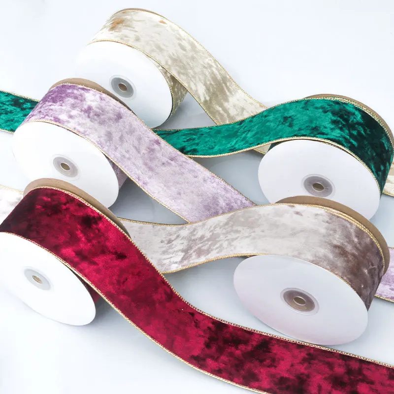 Cinta metálica de terciopelo R - Velvet Ribbon Roll reseña y precio