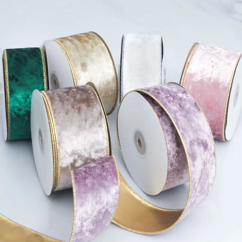 Cinta metálica de terciopelo R - Velvet Ribbon Roll reseña y precio