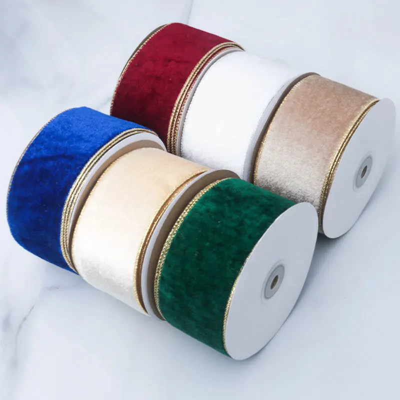 Cinta metálica de terciopelo R - Velvet Ribbon Roll reseña y precio