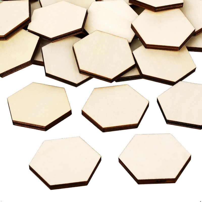 50 Uds. De piezas hexagonales  - Embellish Craft reseña y precio