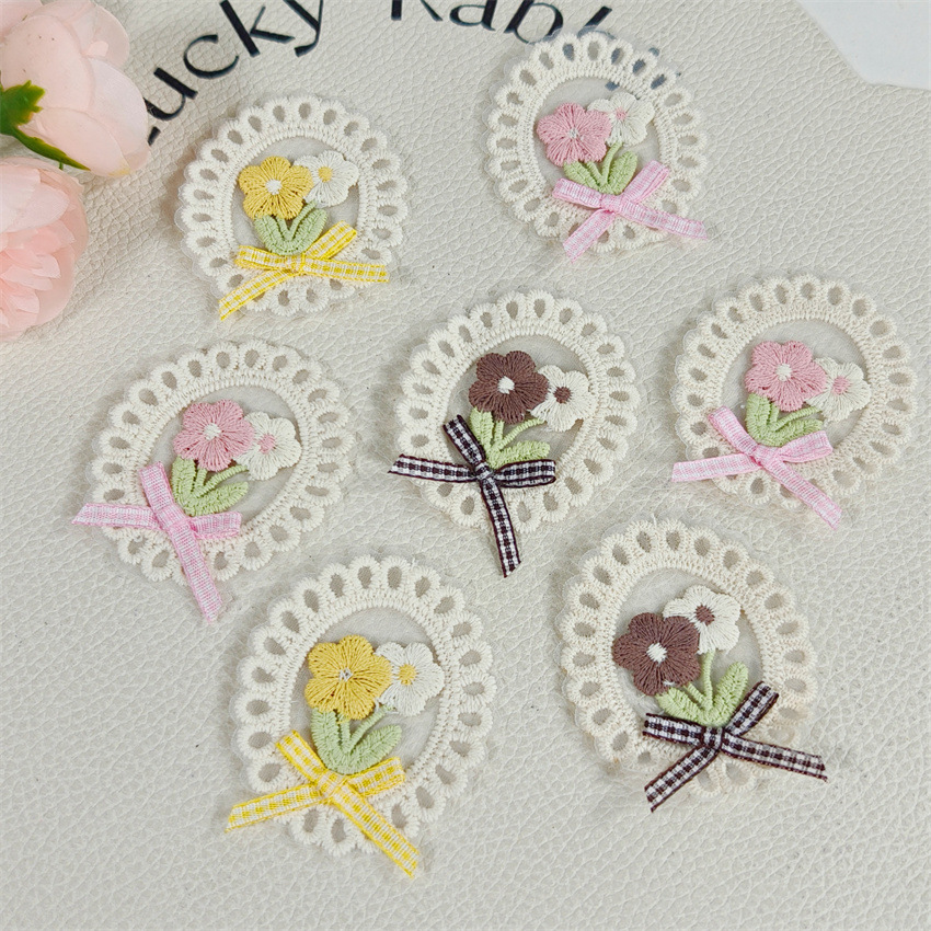 10PCS Nuevos Parches de Encaje - Applique Patch Flower reseña y precio