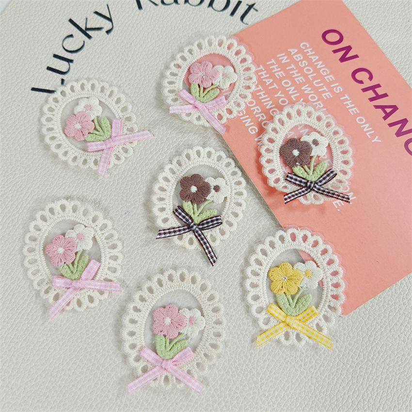 10PCS Nuevos Parches de Encaje - Applique Patch Flower reseña y precio