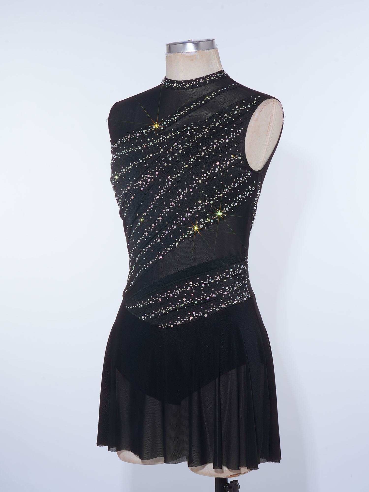 Leotardo de mujer con pedrería - Rhinestone Banding Trim reseña y precio