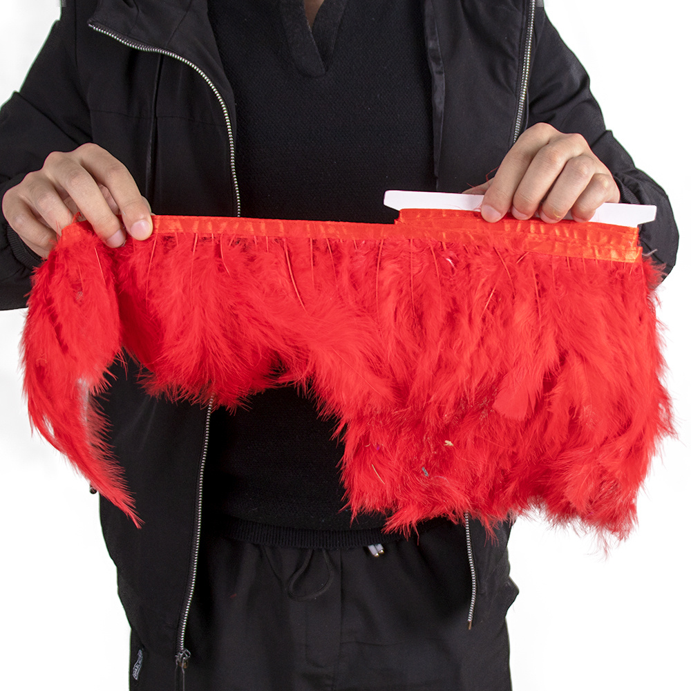 Cinta de plumas de marabú de p - Feather Trim Marabou reseña y precio