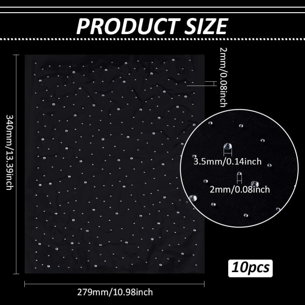 10 Hojas de Diamantes de Imita - Hotfix Rhinestone Sheet reseña y precio