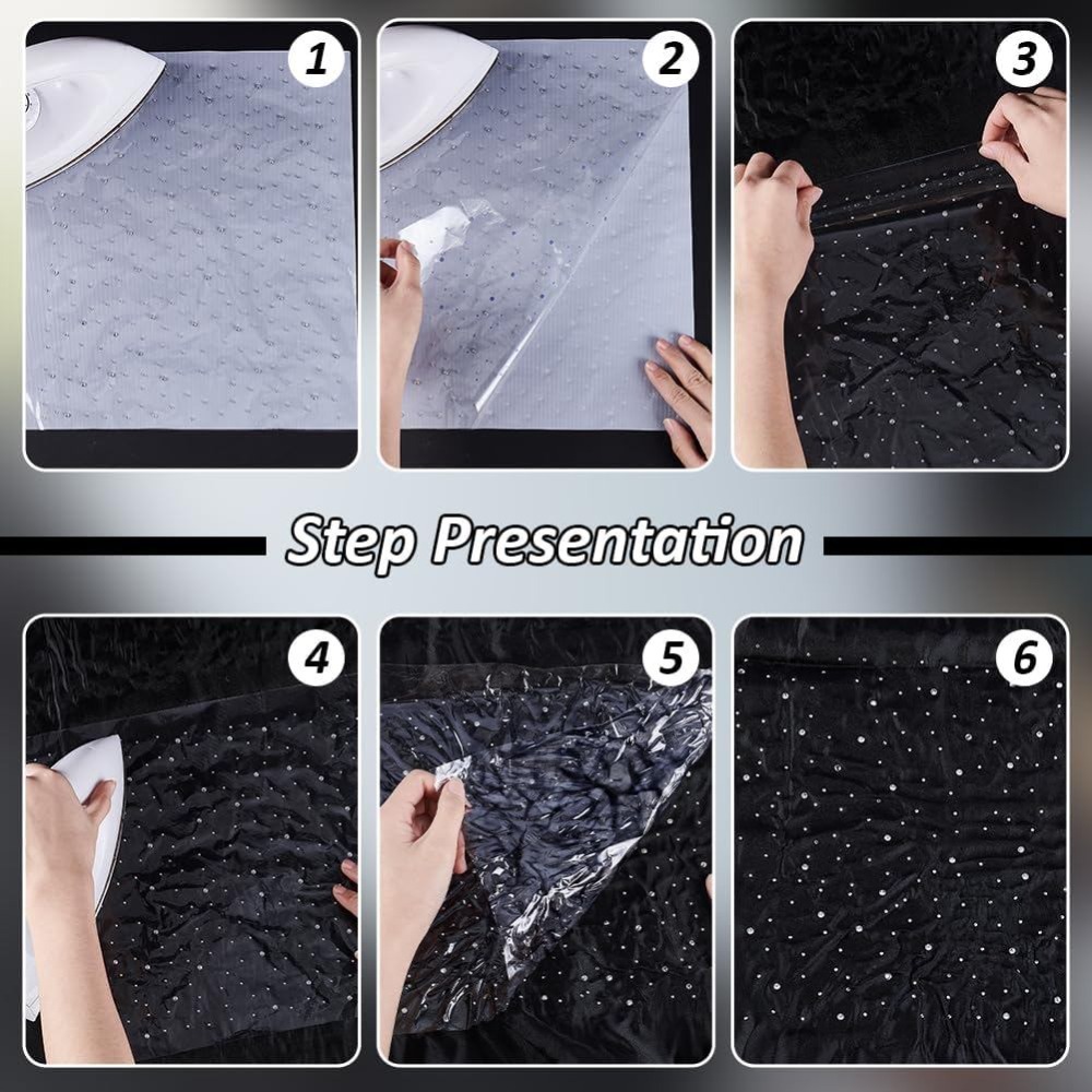 10 Hojas de Diamantes de Imita - Hotfix Rhinestone Sheet reseña y precio