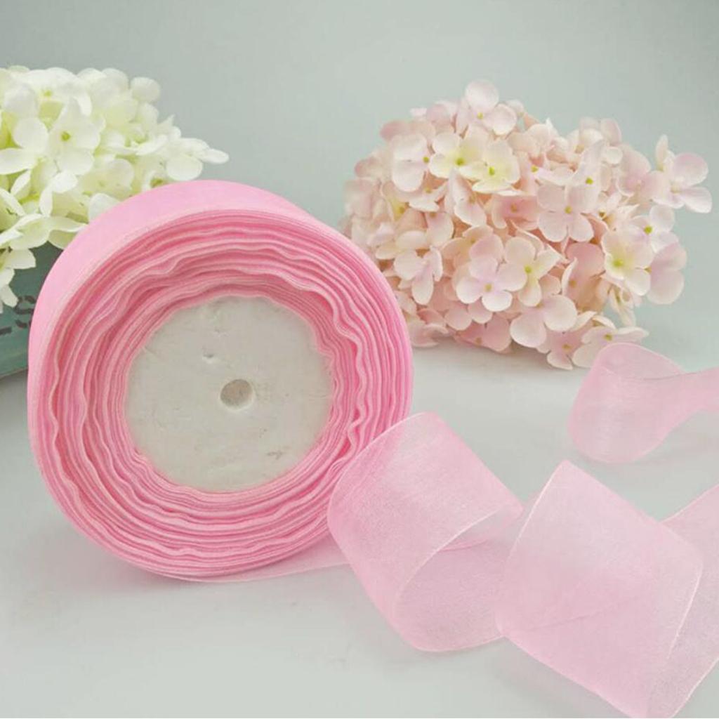 Cinta de Organza Transparente, - Organza Ribbon Spool reseña y precio