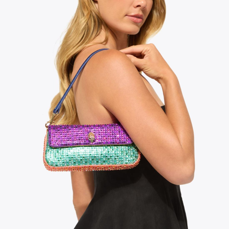 Bolso de Hombro de Lujo para M - Sequin Fabric Panel reseña y precio