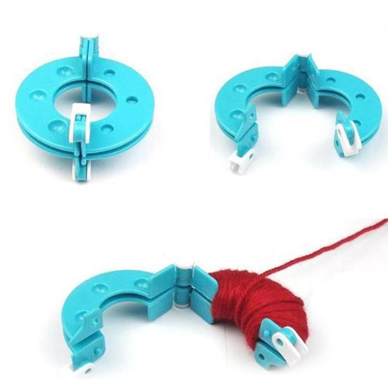Juego de 8 Moldes de Plástico  - Pom Pom Maker Tool reseña y precio