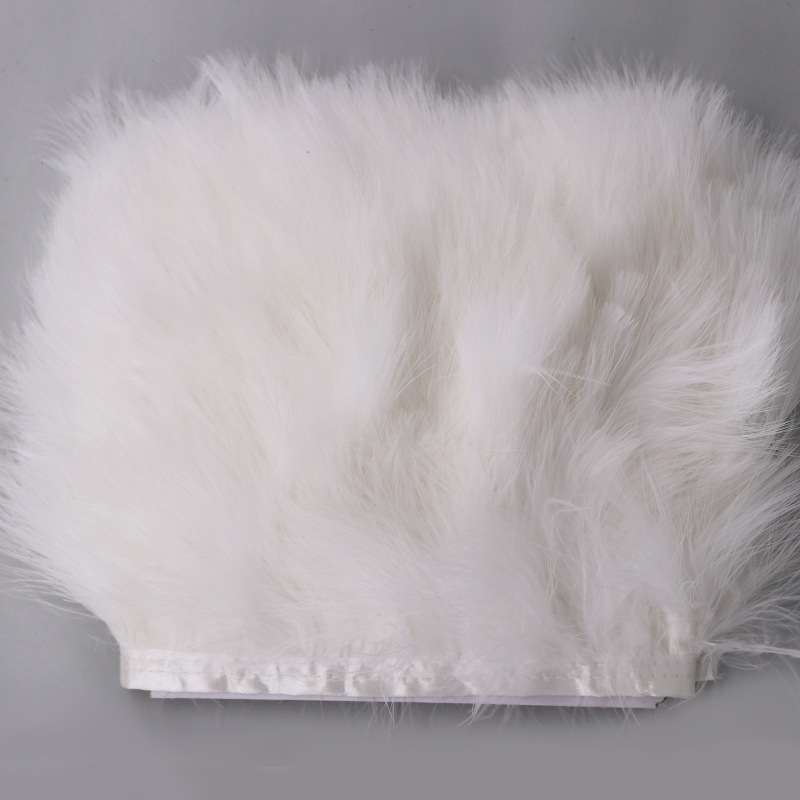 Adorno de Plumas de Pavo Blanc - Feather Trim Marabou reseña y precio